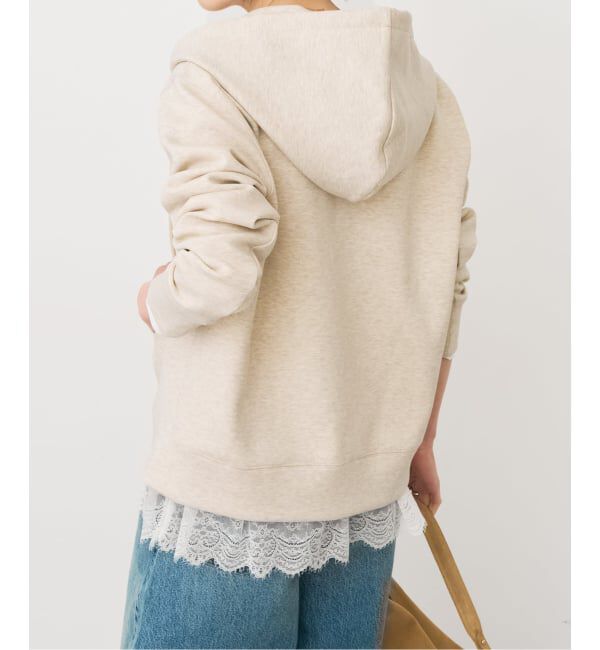 Spick and Span「《追加予約》レースドッキングレイヤードプルオーバー」|Tシャツ・カットソー|