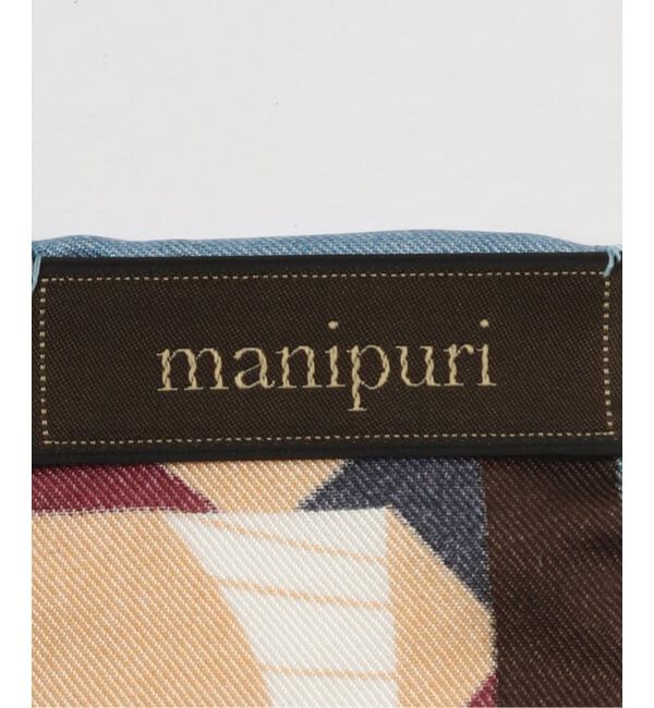  「manipuri マニプリ シルクスカーフ 65*65 タンブル」|バンダナ・スカーフ|