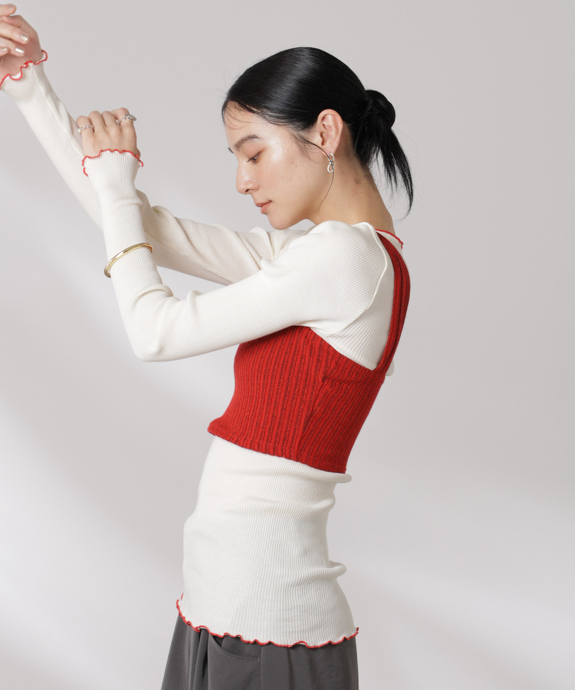 nano･universe「RITA ROW/ECLAT BUSTIER」|Tシャツ・カットソー|