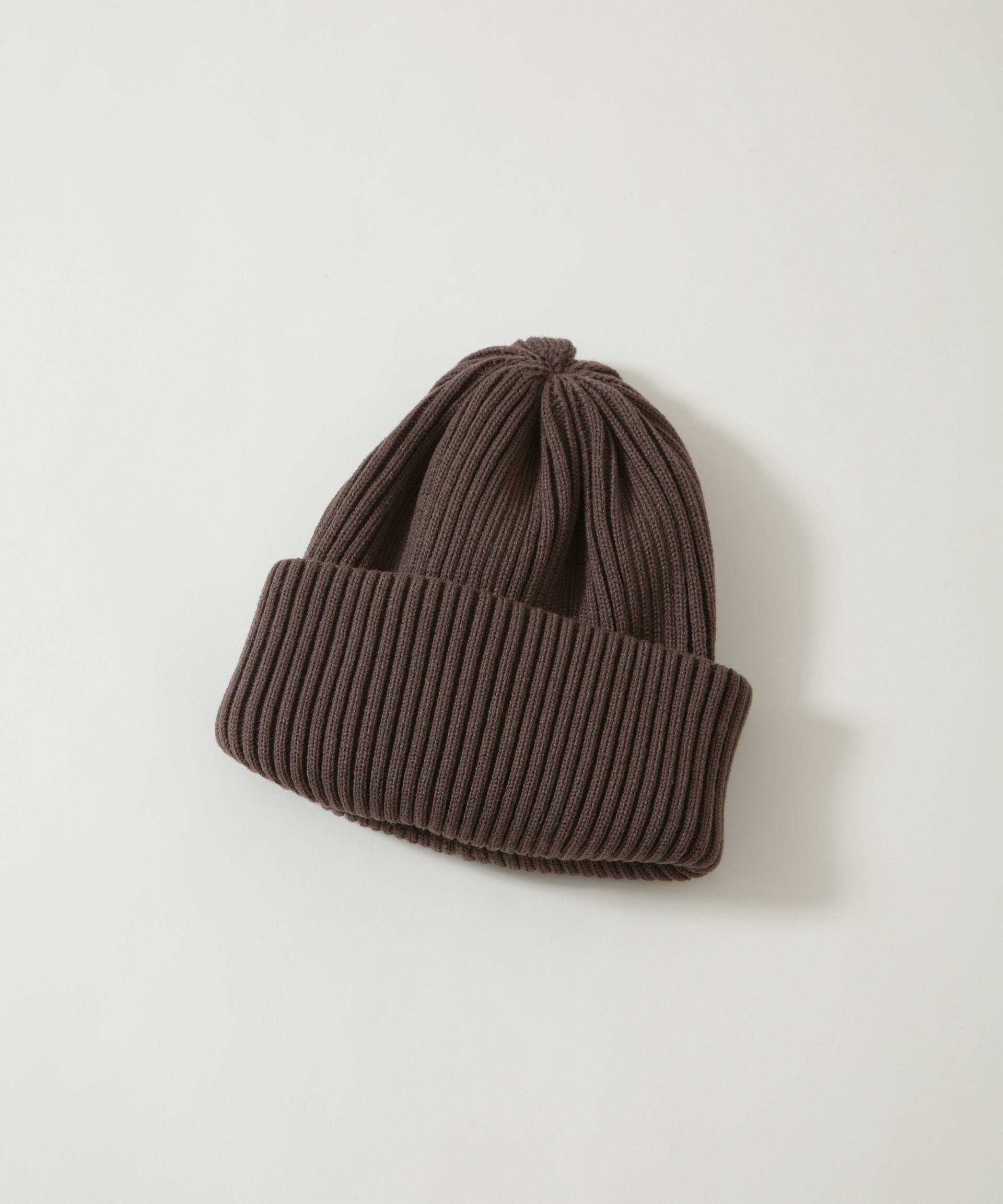 nano･universe「CASTANO/CA RELAX KNIT WATCH」|キャップ・キャスケット|ブラウン