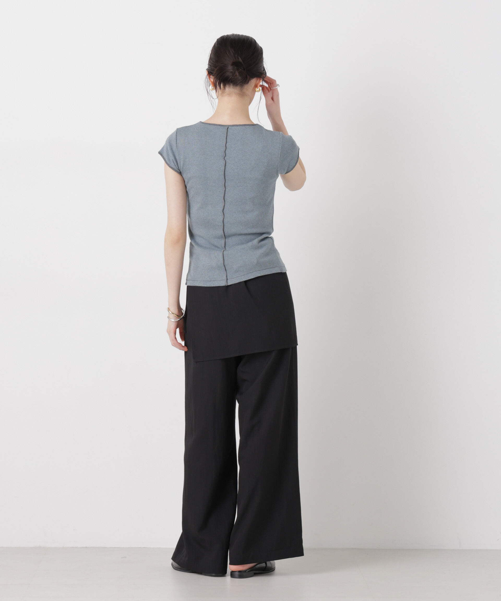 NANO universe「Robert P. Miller/Prib Slit S/S tee」|Tシャツ・カットソー|