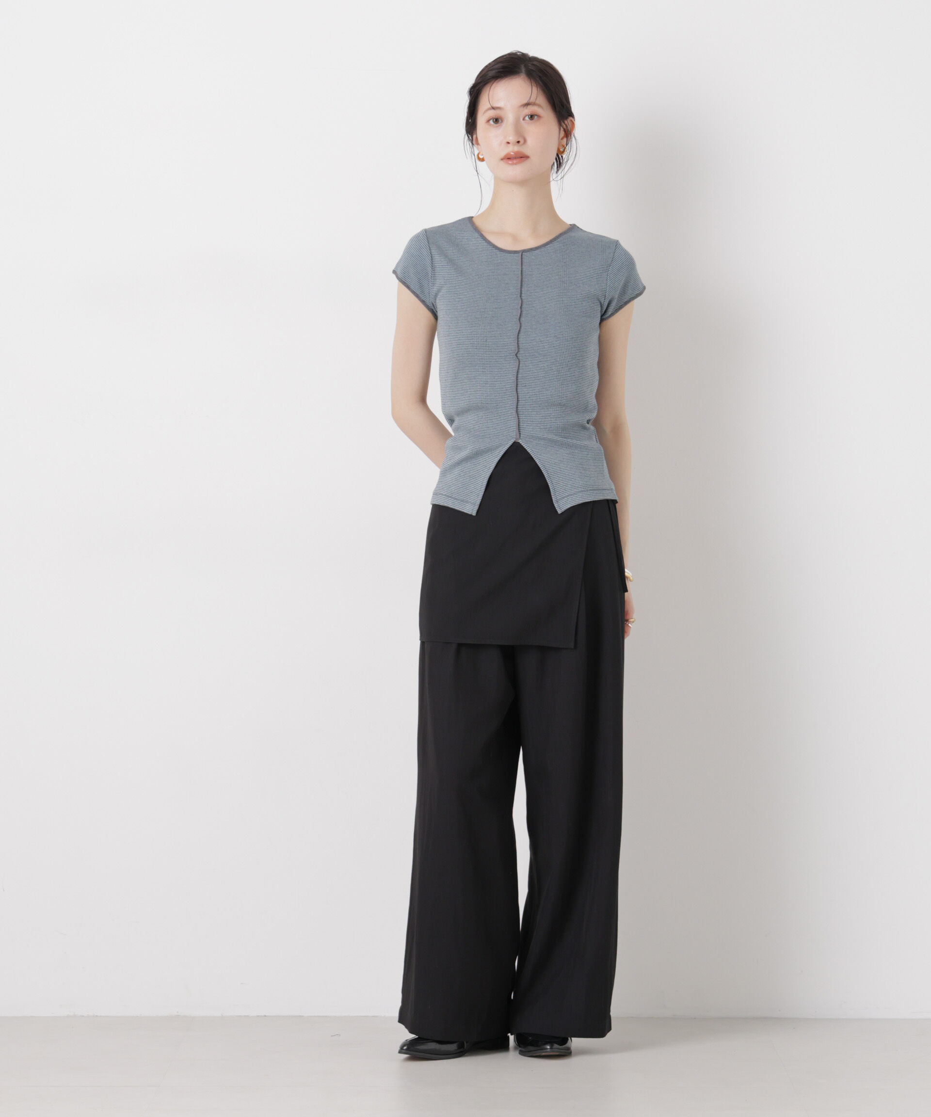NANO universe「Robert P. Miller/Prib Slit S/S tee」|Tシャツ・カットソー|