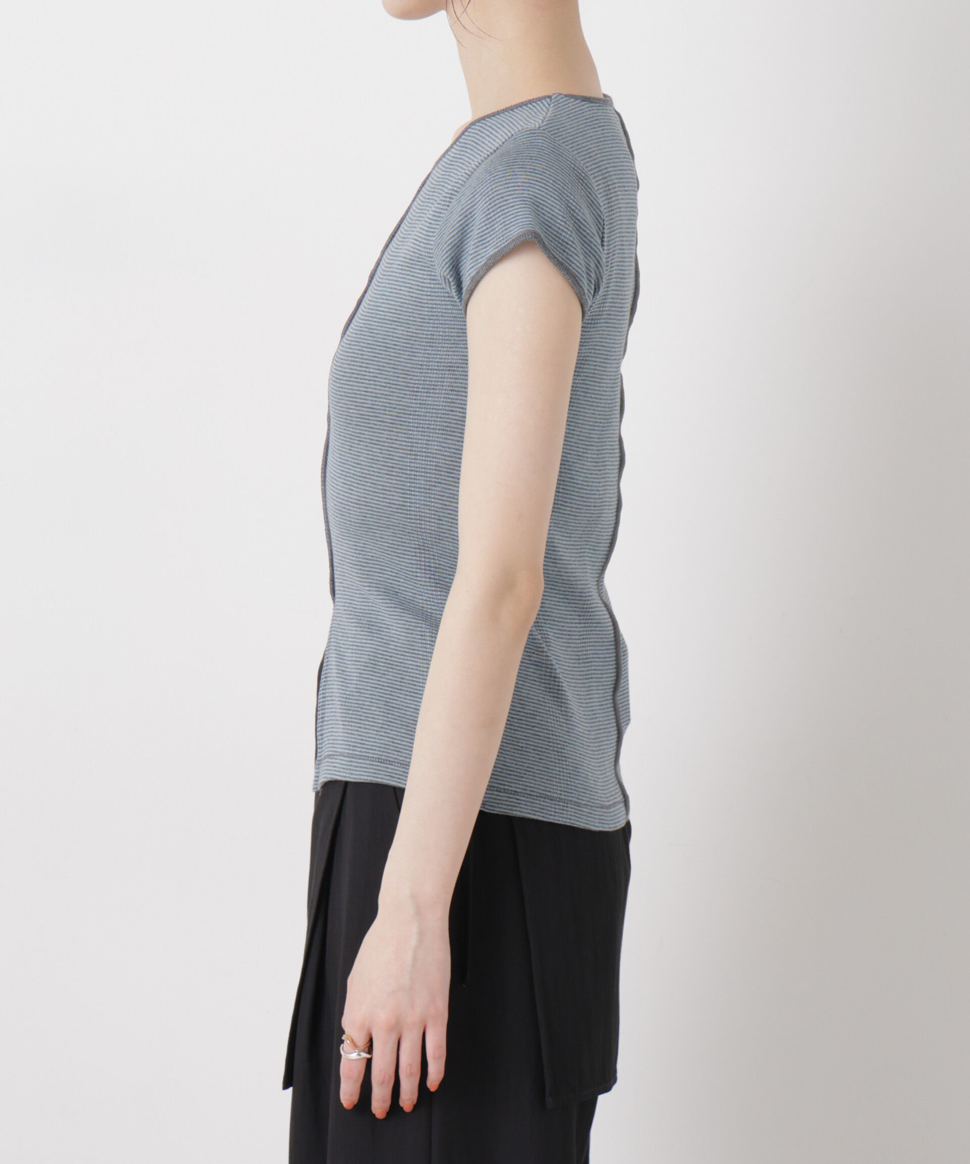 NANO universe「Robert P. Miller/Prib Slit S/S tee」|Tシャツ・カットソー|