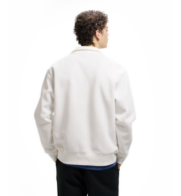LACOSTE「鹿の子ダブルジップ ハイネック ドライバーズニット」|カーディガン|