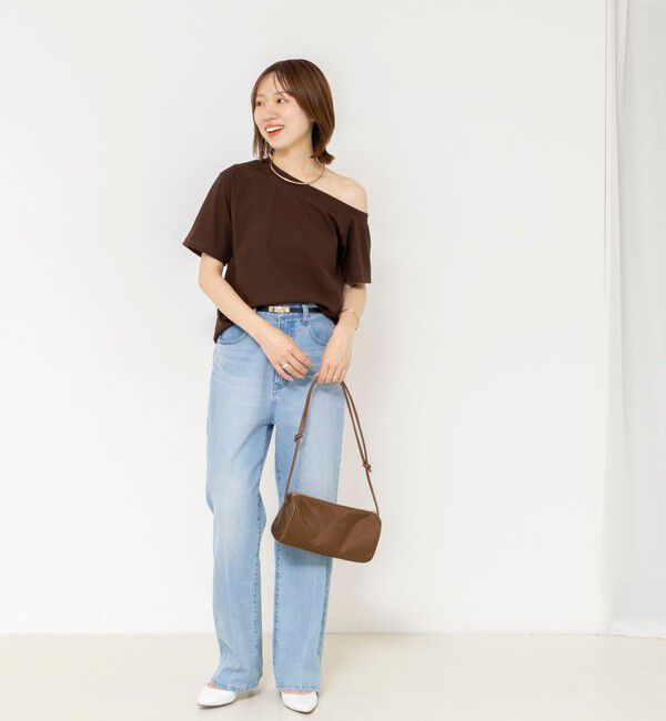 NOLLEY'S sophi「【PROTAGONISTA/プロタゴニスタ】オフショル2WAYTee」|Tシャツ・カットソー|