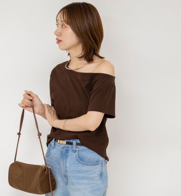 NOLLEY'S sophi「【PROTAGONISTA/プロタゴニスタ】オフショル2WAYTee」|Tシャツ・カットソー|