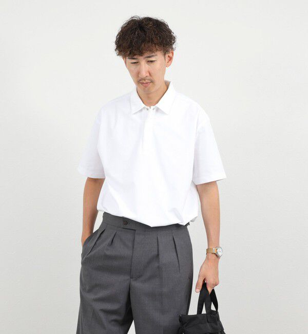 NOLLEY'S goodman「【BECシリーズ】《ビジカジ対応》トリコットP/Oシャツ 26SS」|ポロシャツ|