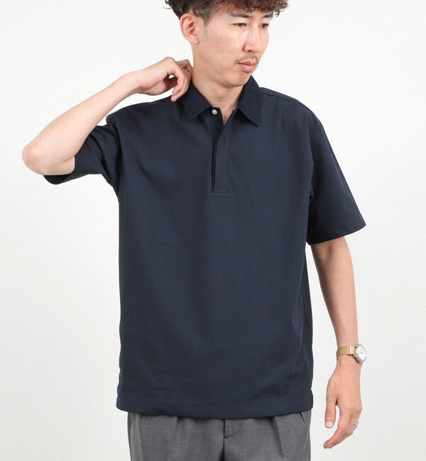 NOLLEY'S goodman「【BECシリーズ】《ビジカジ対応》トリコットP/Oシャツ 26SS」|ポロシャツ|