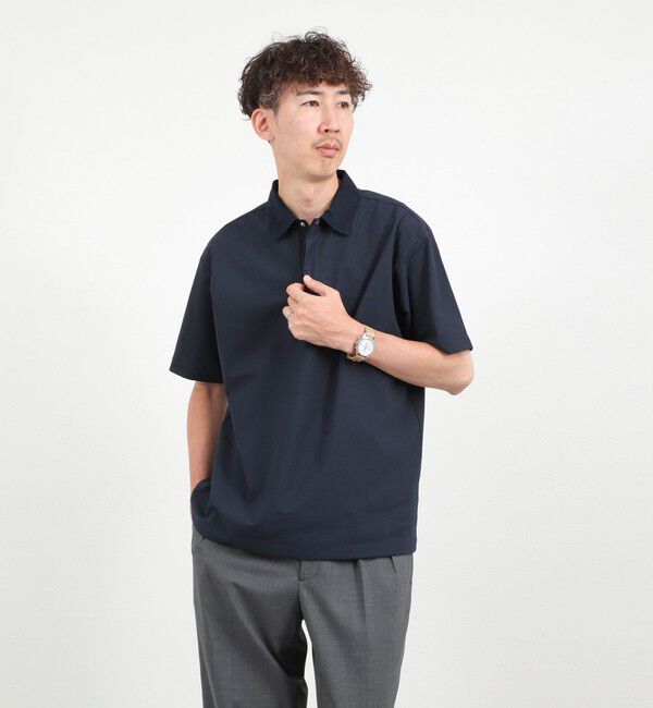 NOLLEY'S goodman「【BECシリーズ】《ビジカジ対応》トリコットP/Oシャツ 26SS」|ポロシャツ|