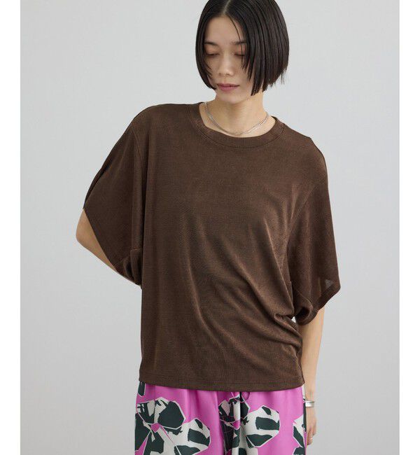 SALON adam et rope'「【WEB限定】ジービルニュアンスTシャツ」|Tシャツ・カットソー|
