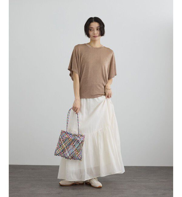 SALON adam et rope'「【WEB限定】ジービルニュアンスTシャツ」|Tシャツ・カットソー|