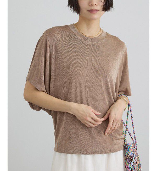 SALON adam et rope'「【WEB限定】ジービルニュアンスTシャツ」|Tシャツ・カットソー|