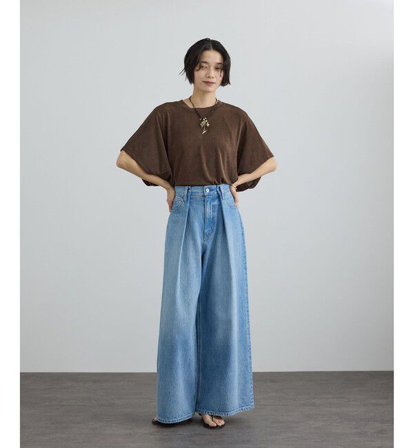 SALON adam et rope'「【WEB限定】ジービルニュアンスTシャツ」|Tシャツ・カットソー|