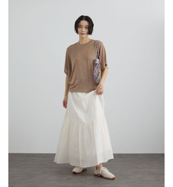 SALON adam et rope'「【WEB限定】ジービルニュアンスTシャツ」|Tシャツ・カットソー|