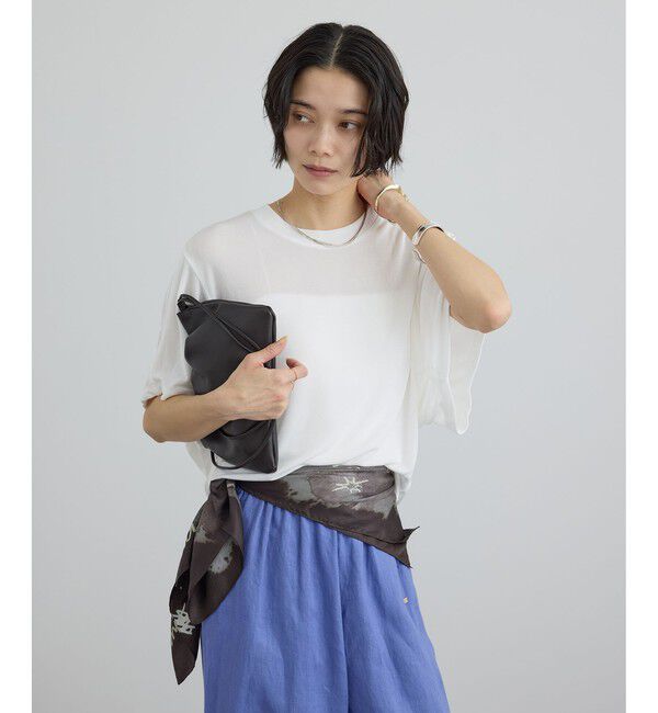 SALON adam et rope'「【WEB限定】ジービルニュアンスTシャツ」|Tシャツ・カットソー|