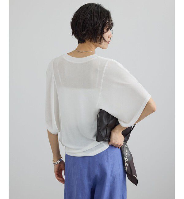 SALON adam et rope'「【WEB限定】ジービルニュアンスTシャツ」|Tシャツ・カットソー|