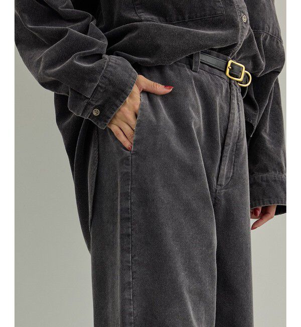 SALON adam et rope'「フェードコーデュロイパンツ / セットアップ対応」|チノ|