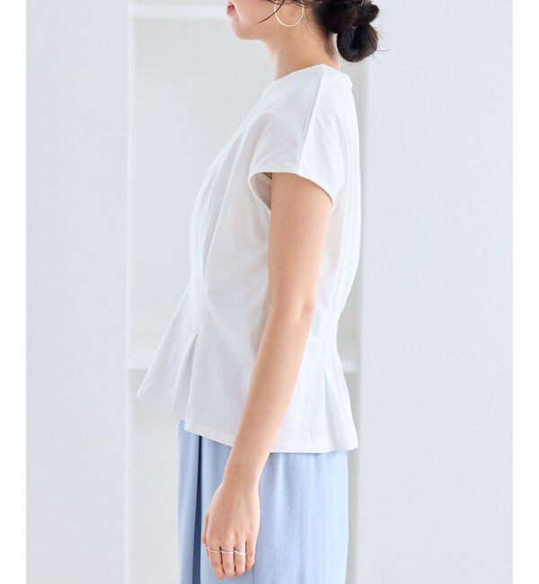 VIS「ウエストタックデザインTシャツ」|Tシャツ・カットソー|