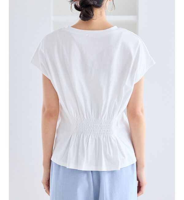 VIS「ウエストタックデザインTシャツ」|Tシャツ・カットソー|
