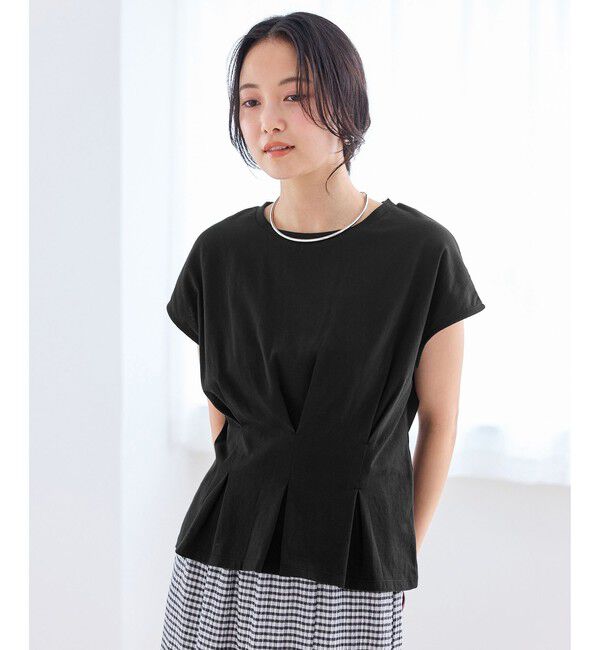 VIS「ウエストタックデザインTシャツ」|Tシャツ・カットソー|