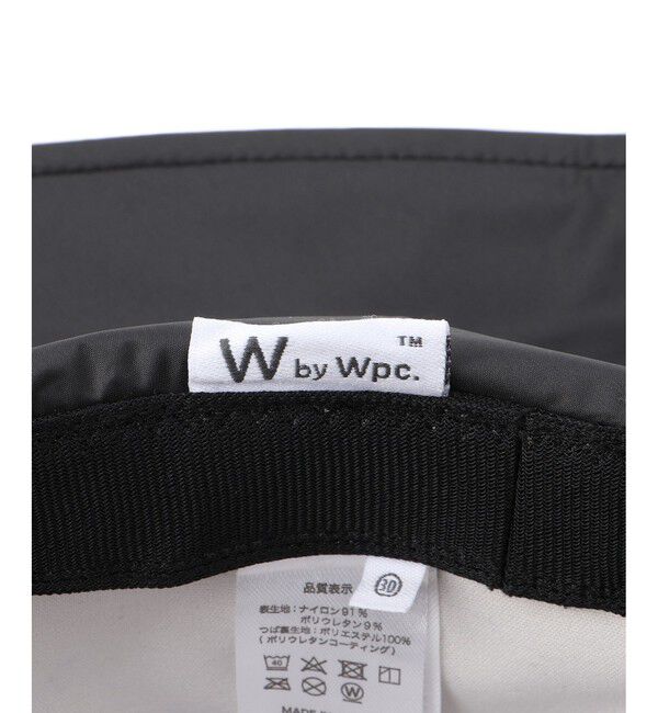 ROPE PICNIC PASSAGE「【W by Wpc./ダブリュ バイ ダブリュピーシー】UVカット接触冷感つば広ハット/イージーケア」|ハット|