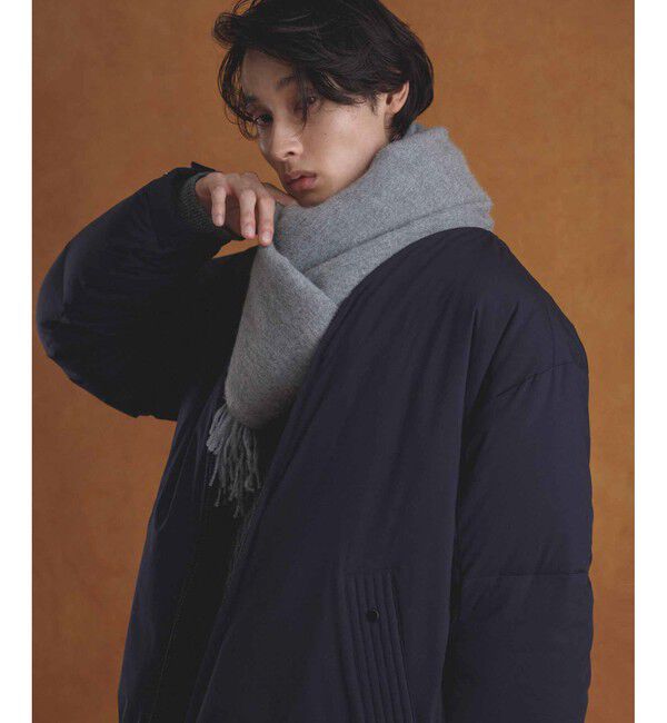 ADAM ET ROPE'「INOUE EX BRUSHED SCARF」|マフラー|