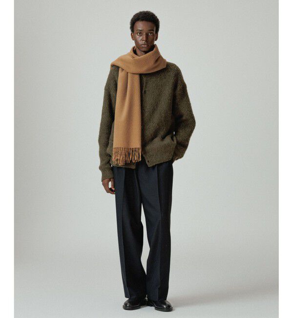 ADAM ET ROPE'「【THE INOUE BROTHERS...together with ADAM ET ROPE'】EX Brushed Scarf」|マフラー|
