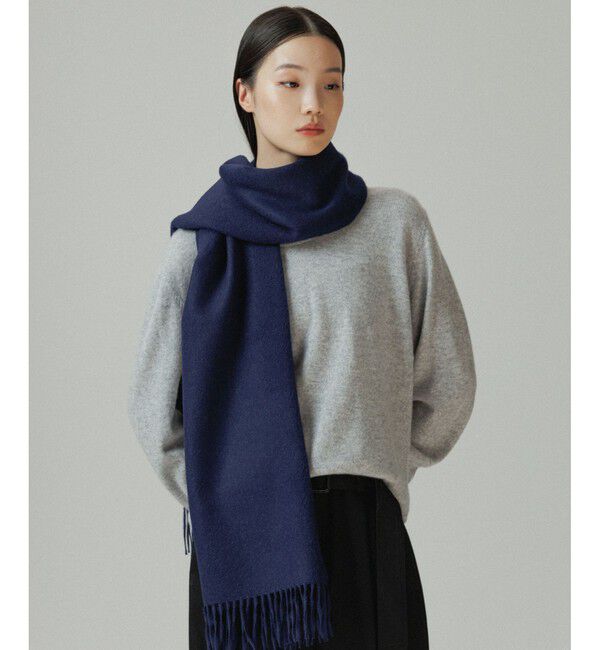 ADAM ET ROPE'「【THE INOUE BROTHERS...together with ADAM ET ROPE'】EX Brushed Scarf」|マフラー|