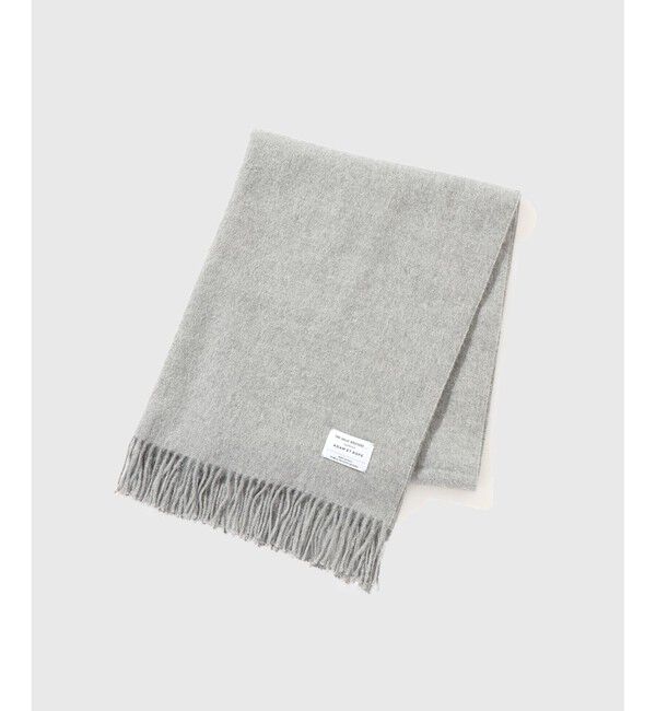 ADAM ET ROPE'「【THE INOUE BROTHERS...together with ADAM ET ROPE'】EX Brushed Scarf」|マフラー|ライトグレー(08)