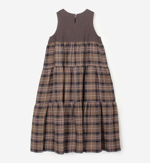ONEIL OF DUBLIN「O'NEIL OF DUBLIN | リネン ティアードワンピース WOMEN」|ワンピース|