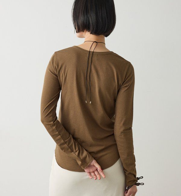  「【La nature linge】 キュプラハイツイストカーデ」|Tシャツ・カットソー|