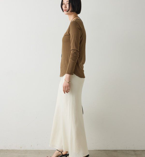  「【La nature linge】 キュプラハイツイストカーデ」|Tシャツ・カットソー|