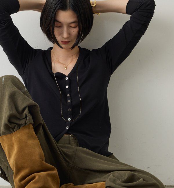  「【La nature linge】 キュプラハイツイストカーデ」|Tシャツ・カットソー|
