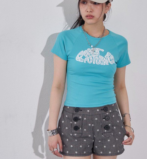  「【WEB限定カラーあり】デフォルメレースロゴチビT」|Tシャツ・カットソー|