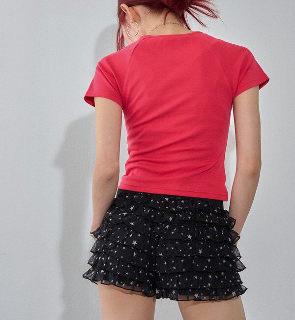  「【WEB限定カラーあり】デフォルメレースロゴチビT」|Tシャツ・カットソー|