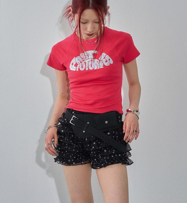  「【WEB限定カラーあり】デフォルメレースロゴチビT」|Tシャツ・カットソー|