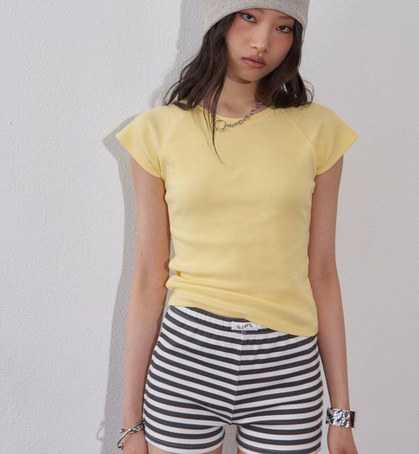  「【SLOPPY/WEB限定カラーあり】リブチビTEE」|Tシャツ・カットソー|
