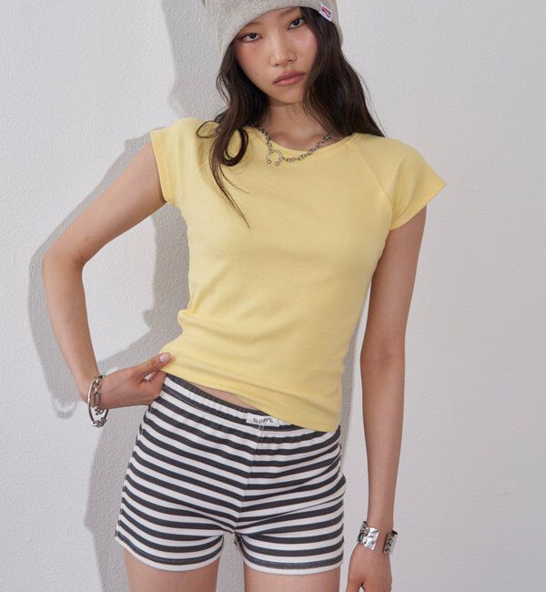  「【SLOPPY/WEB限定カラーあり】リブチビTEE」|Tシャツ・カットソー|