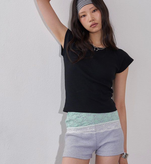  「【SLOPPY/WEB限定カラーあり】リブチビTEE」|Tシャツ・カットソー|