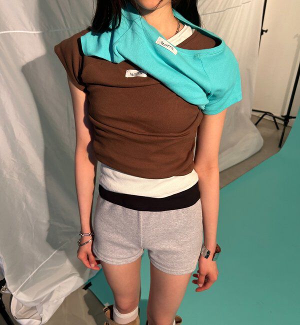  「【SLOPPY/WEB限定カラーあり】リブチビTEE」|Tシャツ・カットソー|
