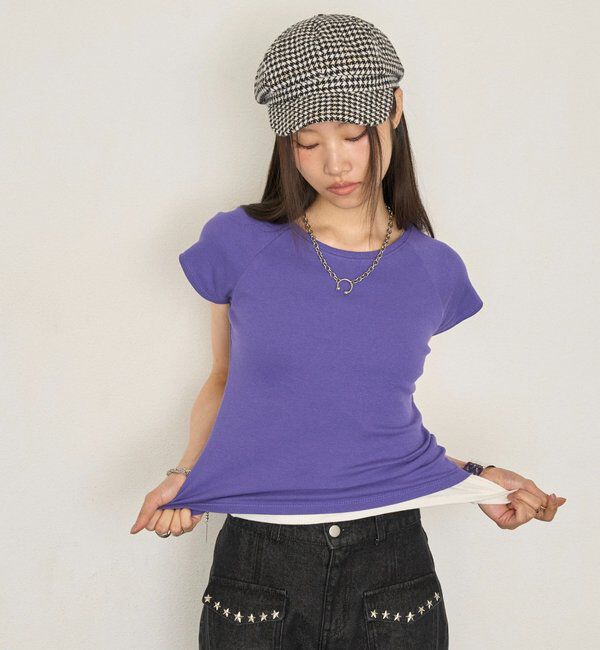  「【SLOPPY/WEB限定カラーあり】リブチビTEE」|Tシャツ・カットソー|