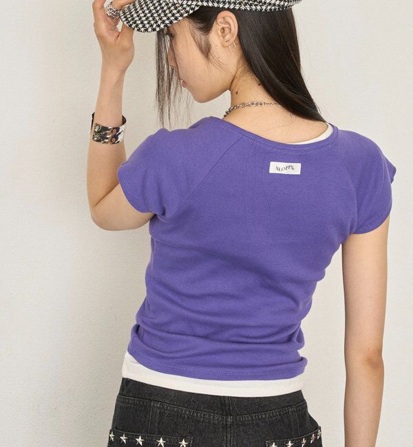  「【SLOPPY/WEB限定カラーあり】リブチビTEE」|Tシャツ・カットソー|