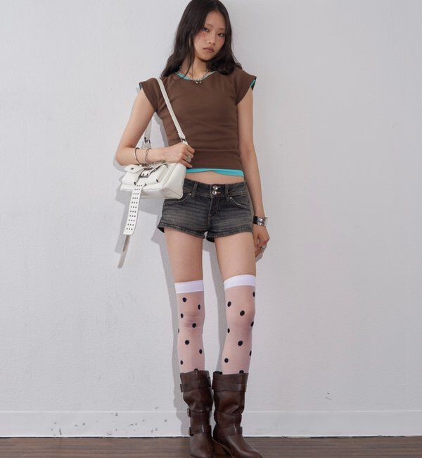  「【SLOPPY/WEB限定カラーあり】リブチビTEE」|Tシャツ・カットソー|