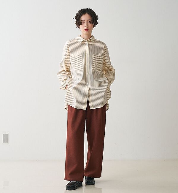 collex「パッチポケット バックギャザーシャツ」|シャツ・ブラウス|