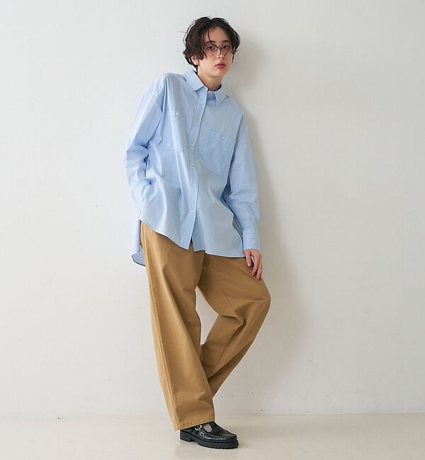 collex「パッチポケット バックギャザーシャツ」|シャツ・ブラウス|