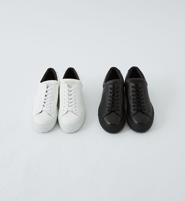 alfredoBANNISTER「【Margome sole】シャークソール レザースニーカー」|スニーカー|