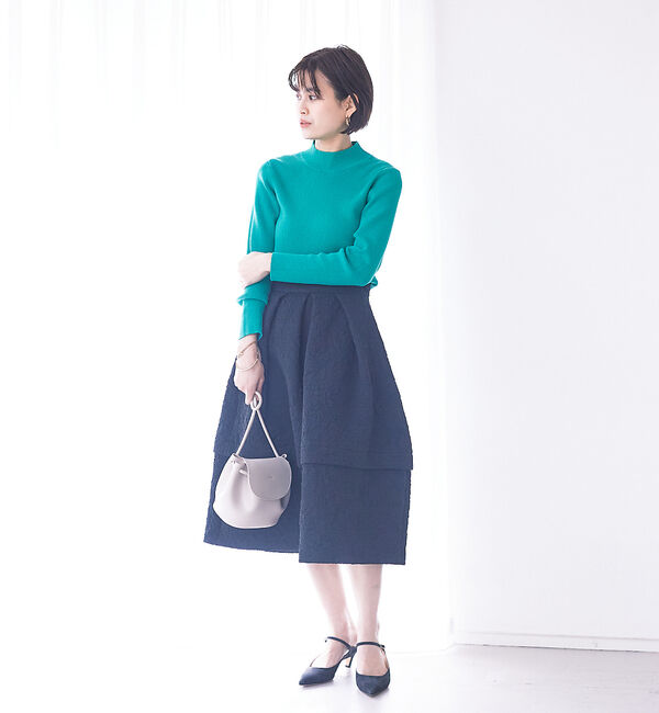 Rouge vif「【BELLE ROBE】ふくれジャガードスカート」|スカート|