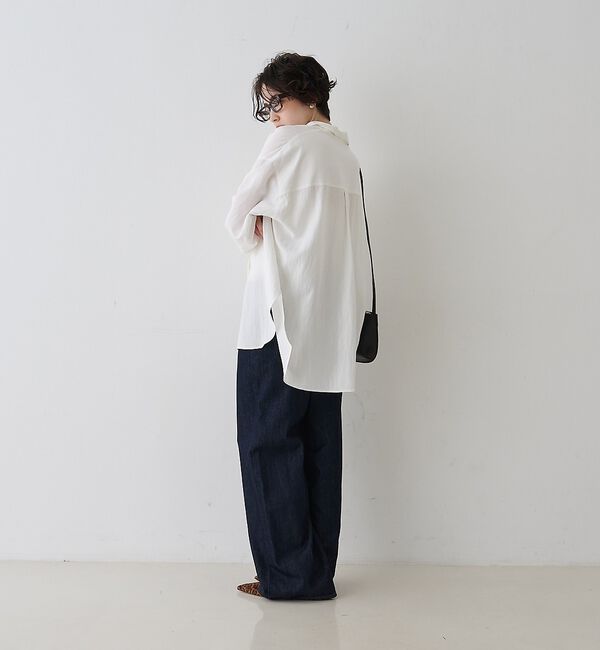 Rouge vif「【一部店舗限定】アシンメトリー変形2WAYシャツ」|シャツ・ブラウス|
