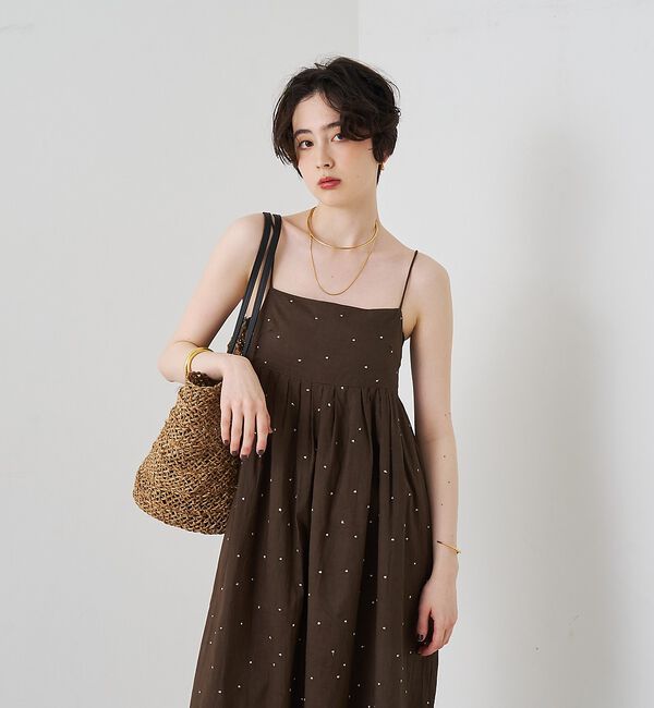Rouge vif「【The Bagmati/ザ バグマティ】カゴトートバッグ」|かごバッグ|
