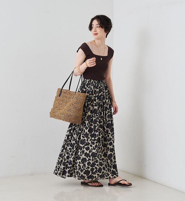 Rouge vif「【The Bagmati/ザ バグマティ】カゴトートバッグ」|かごバッグ|